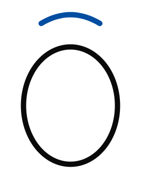 Round face icon