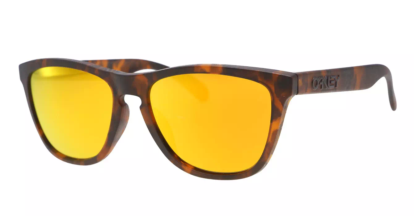 Oakley Fallout Coll (A) Frogskins Matte Brown Tortoise W/ Fire Irid (OO9245-10)