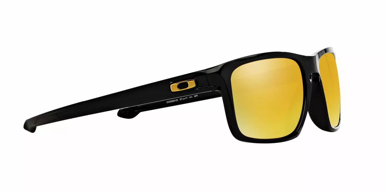 Oakley (A) Sliver Polished Blk W/ 24k Irid (OO9269-03) s57