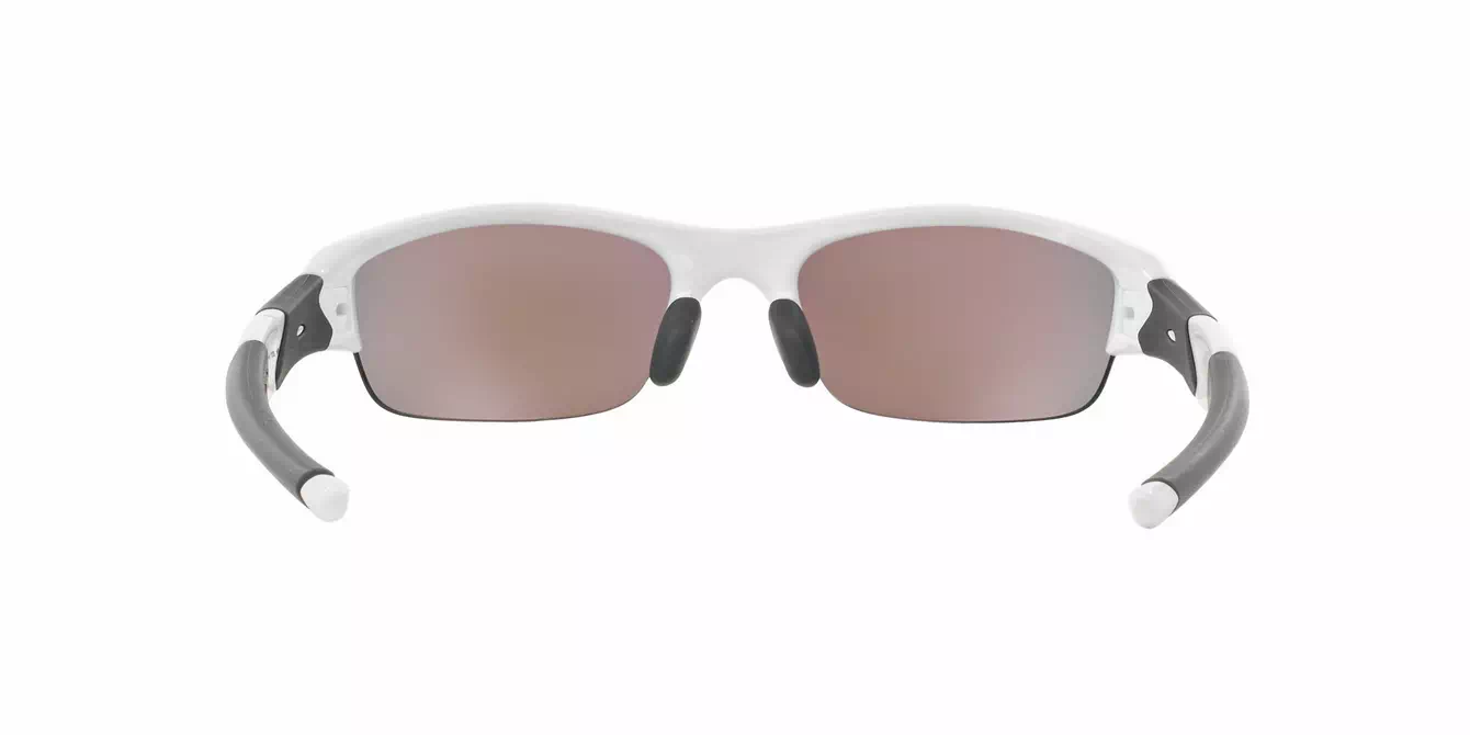 Oakley Prizm (A) Flak Jacket Plshd White W/ Prizm Road (OO9112-02) s63