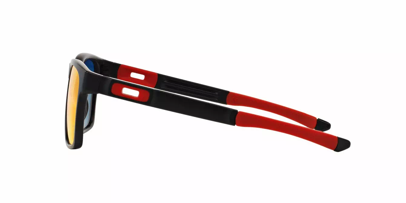 Oakley Scuderia Ferrari Catalyst Matte Blk W/ Ruby Irid (OO9272-07) s55
