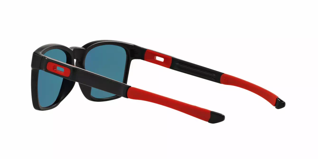 Oakley Scuderia Ferrari Catalyst Matte Blk W/ Ruby Irid (OO9272-07) s55