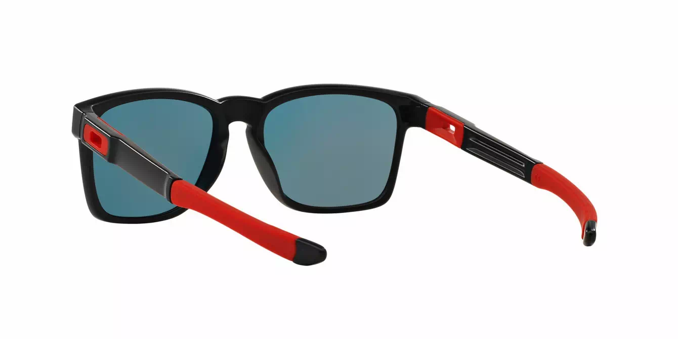 Oakley Scuderia Ferrari Catalyst Matte Blk W/ Ruby Irid (OO9272-07) s55