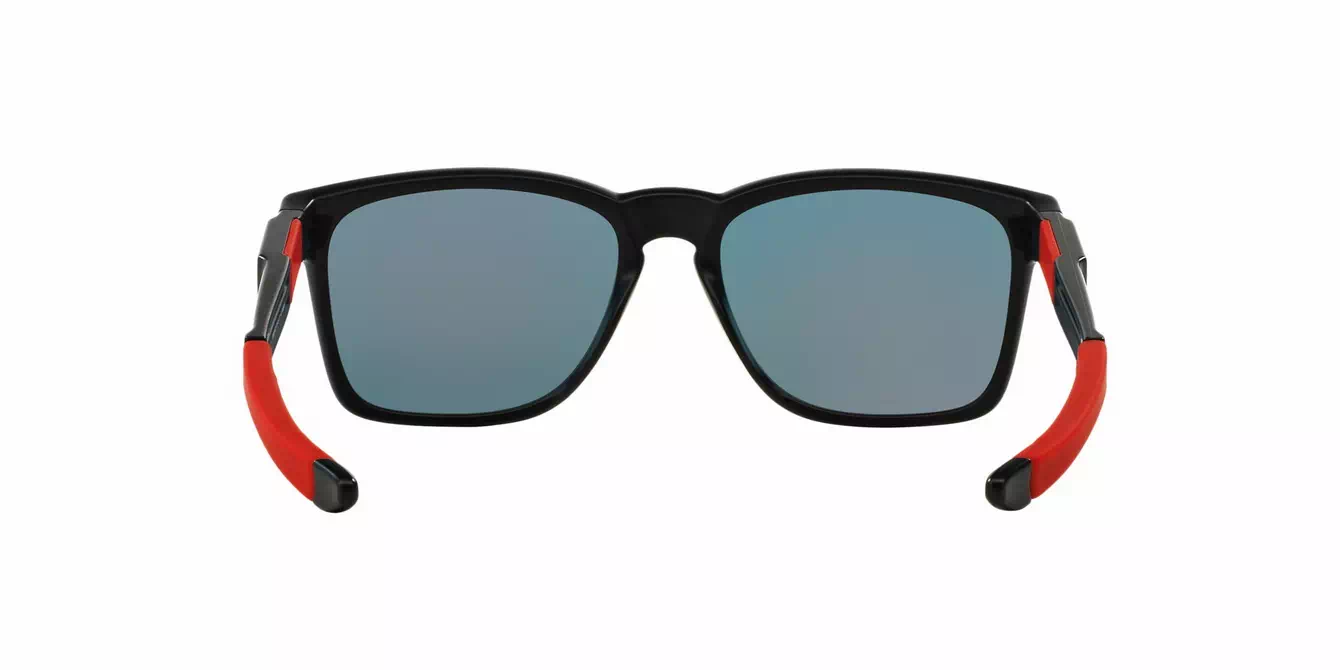 Oakley Scuderia Ferrari Catalyst Matte Blk W/ Ruby Irid (OO9272-07) s55