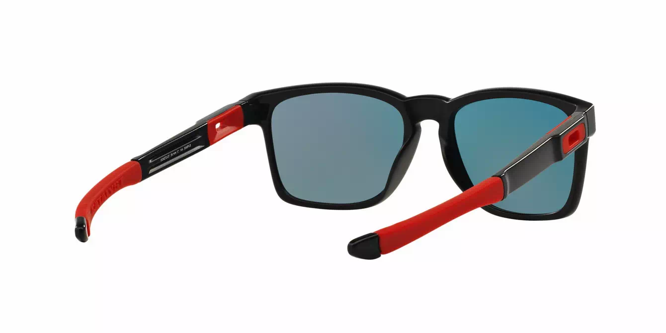 Oakley Scuderia Ferrari Catalyst Matte Blk W/ Ruby Irid (OO9272-07) s55