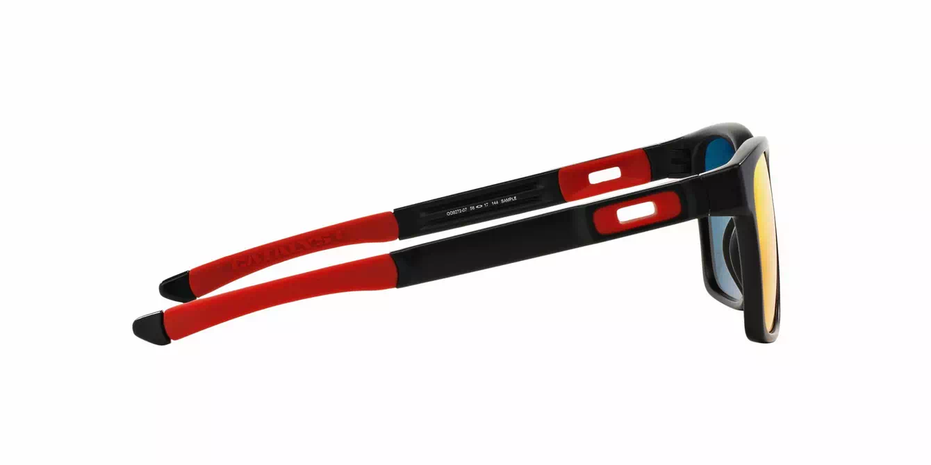 Oakley Scuderia Ferrari Catalyst Matte Blk W/ Ruby Irid (OO9272-07) s55