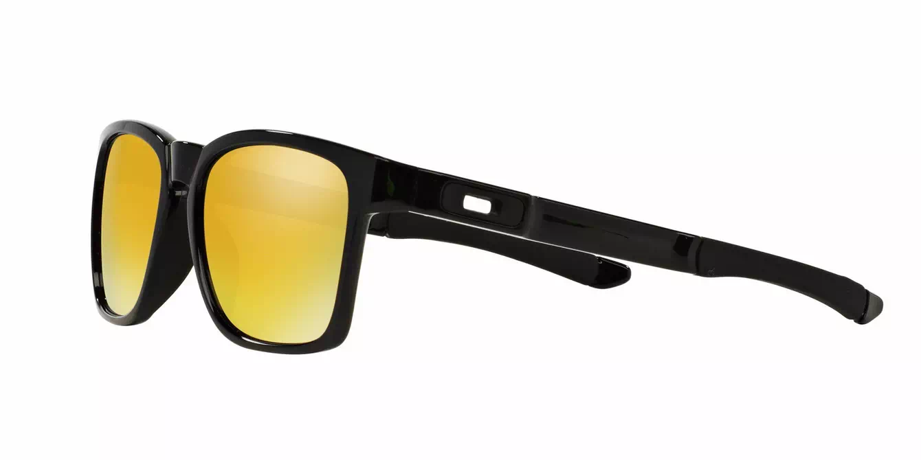 Oakley Catalyst Plshd Blk W/24k Irid (OO9272-04) s55