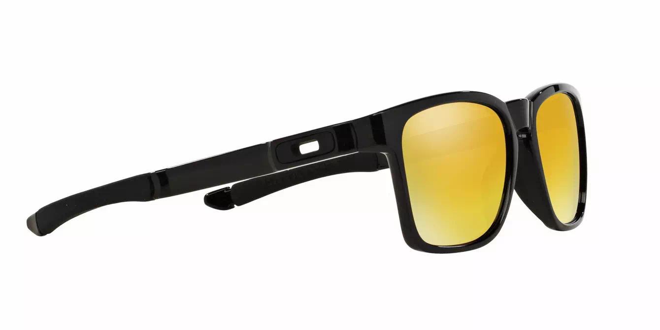 Oakley Catalyst Plshd Blk W/24k Irid (OO9272-04) s55