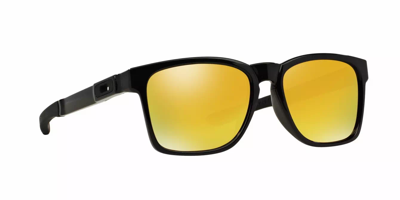 Oakley Catalyst Plshd Blk W/24k Irid (OO9272-04) s55