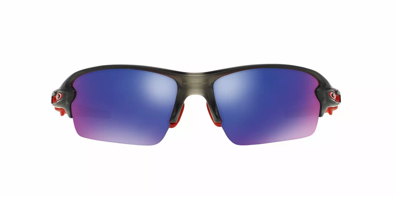 Oakley (A) Flak 2.0 Grey Smoke W/+red Irid (OO9271-03) s61