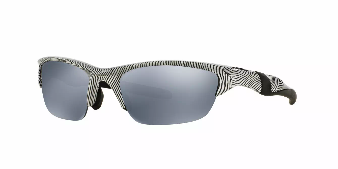 Oakley (A) Half Jacket2.0 Fingerprint White W/ Slate Irid (OO9153-22) s62