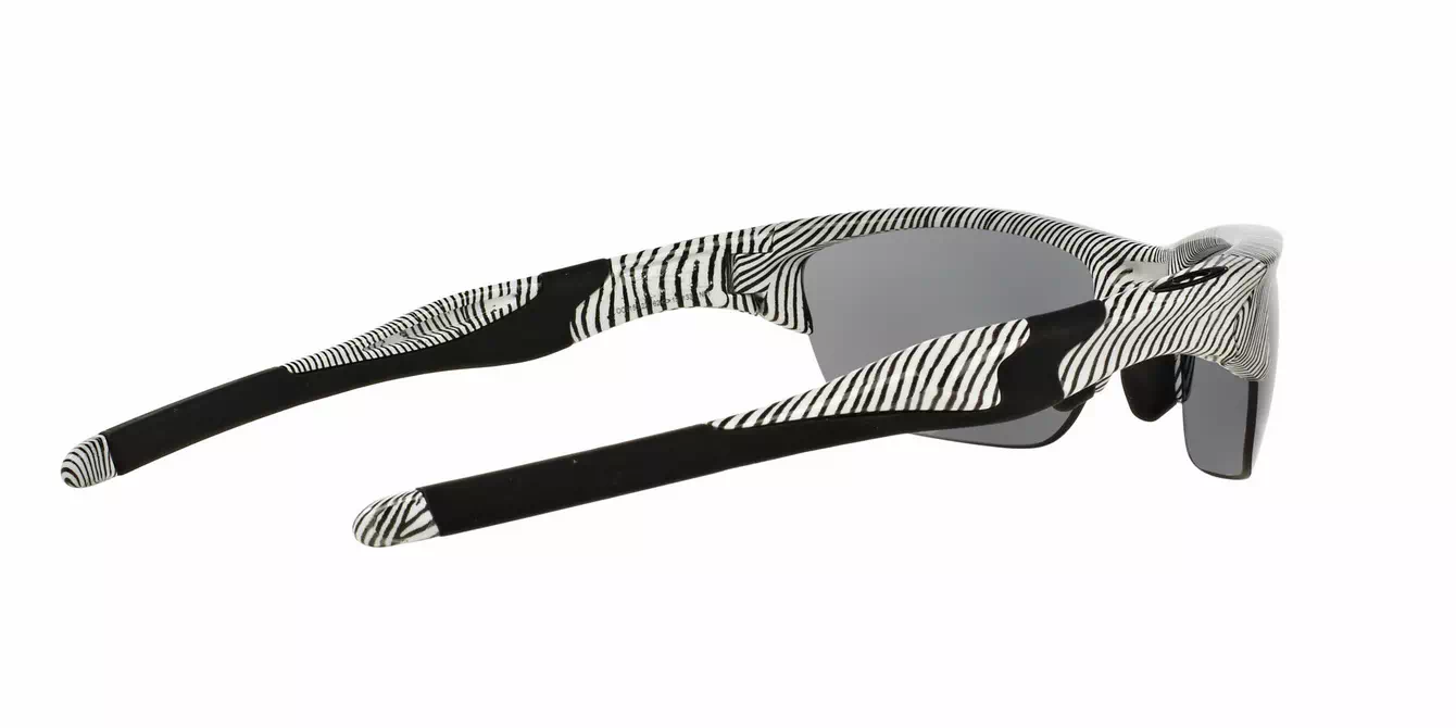 Oakley (A) Half Jacket2.0 Fingerprint White W/ Slate Irid (OO9153-22) s62