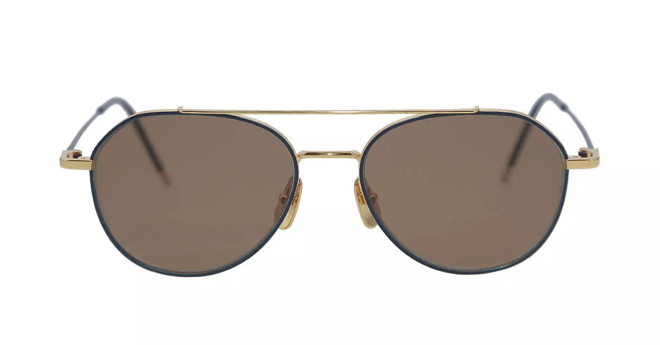 Thom Browne TB-105 col C-NVY-GLD