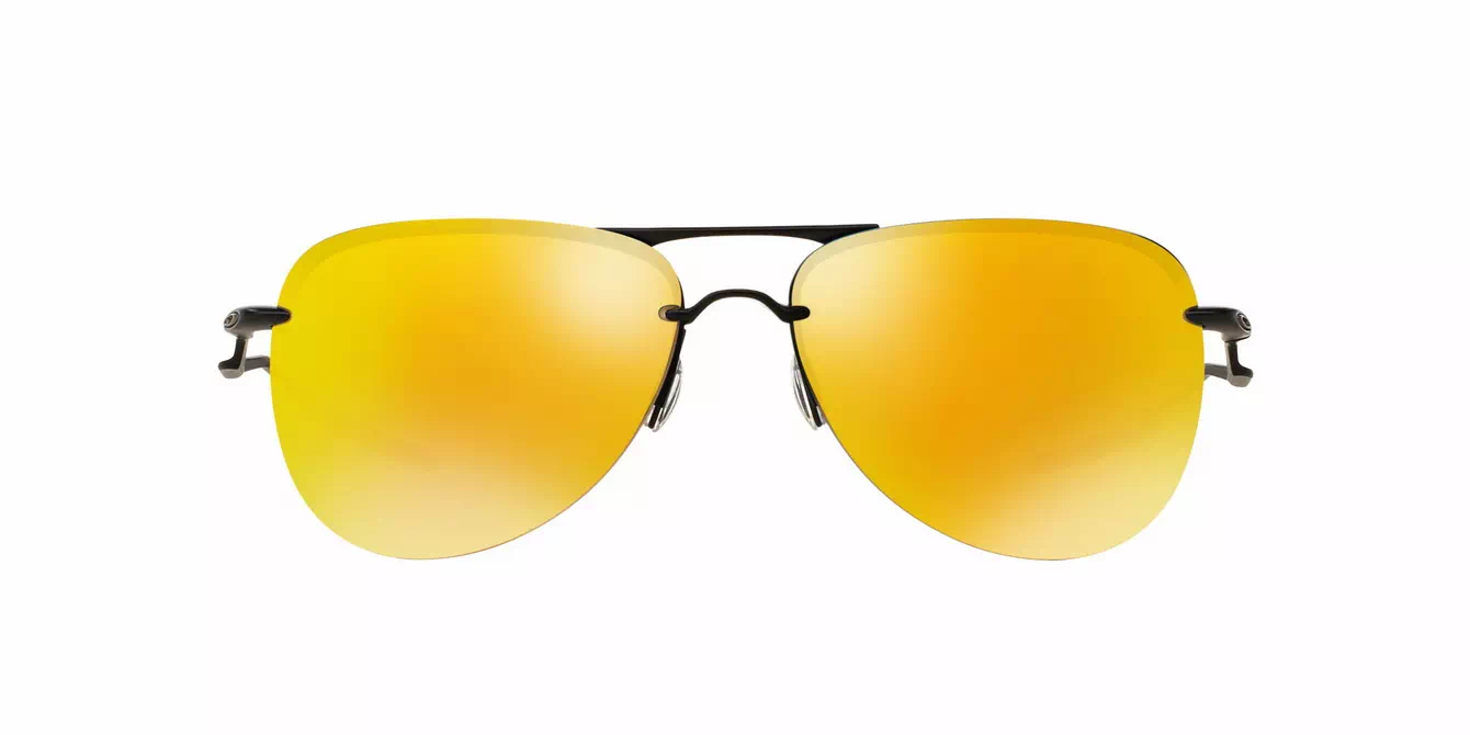 Oakley Tailpin Satin Blk W/fire Irid (OO4086-11) s61