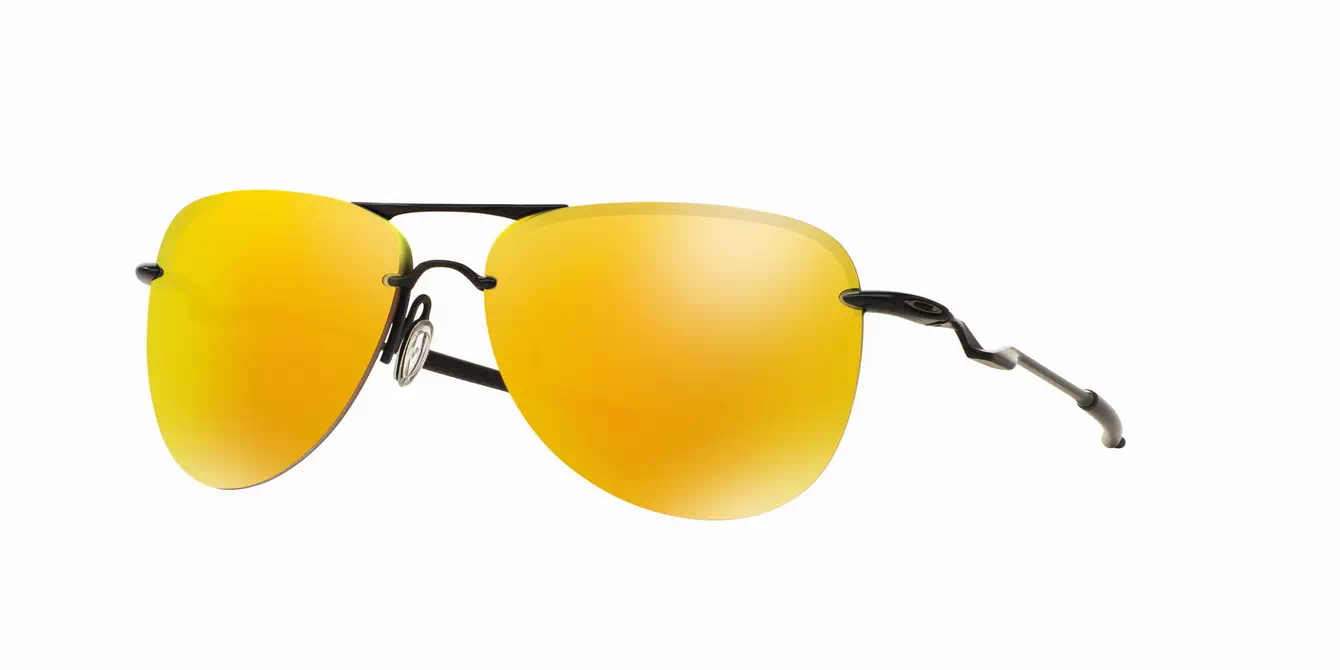 Oakley Tailpin Satin Blk W/fire Irid (OO4086-11) s61