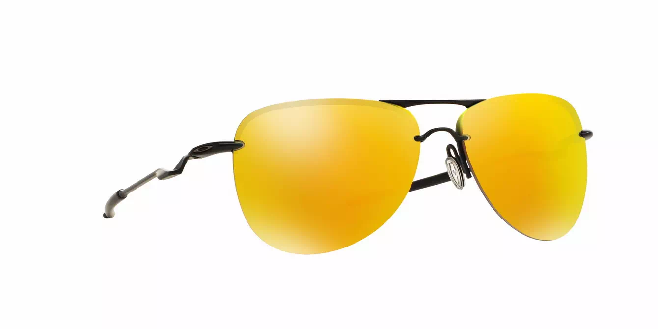 Oakley Tailpin Satin Blk W/fire Irid (OO4086-11) s61