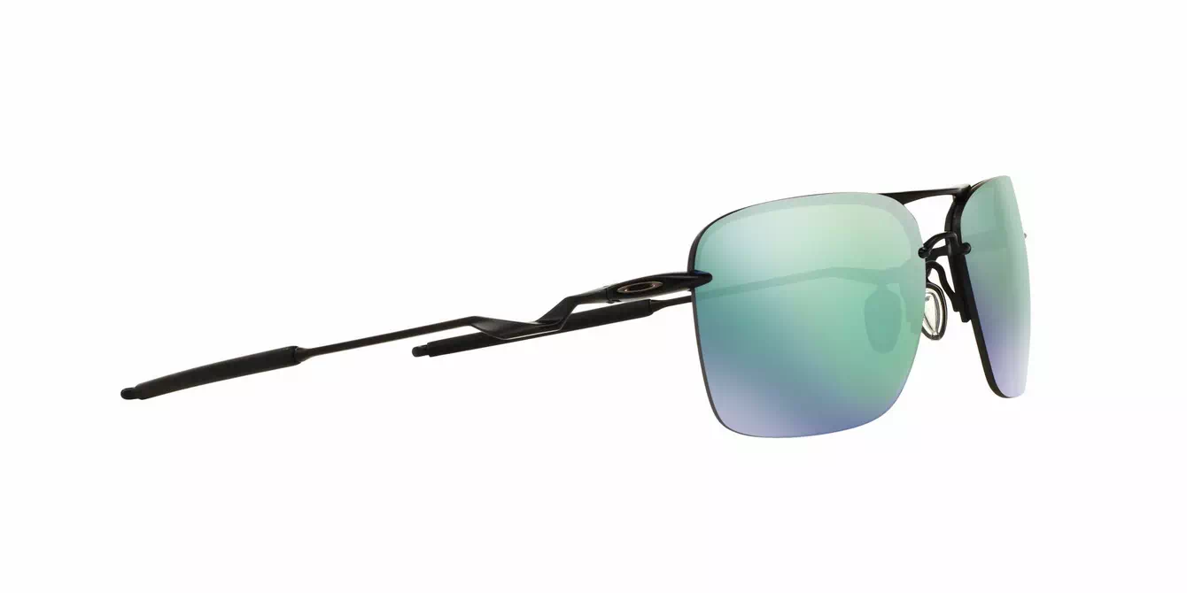 Oakley Tailback Satin Blk W/jade Irid (OO4109-05) s60