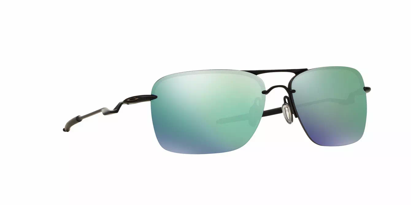 Oakley Tailback Satin Blk W/jade Irid (OO4109-05) s60