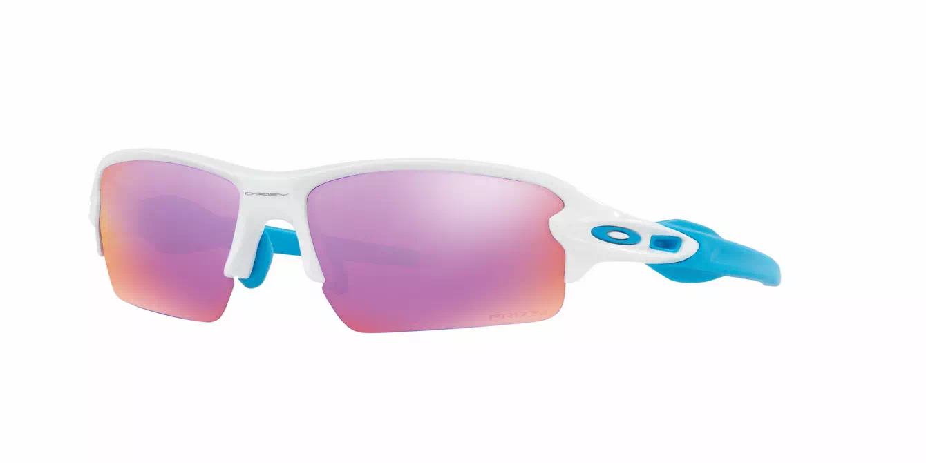 Oakley Prizm (A) Flak 2.0 Polished White W/ Prizm Golf (OO9271-17) s61
