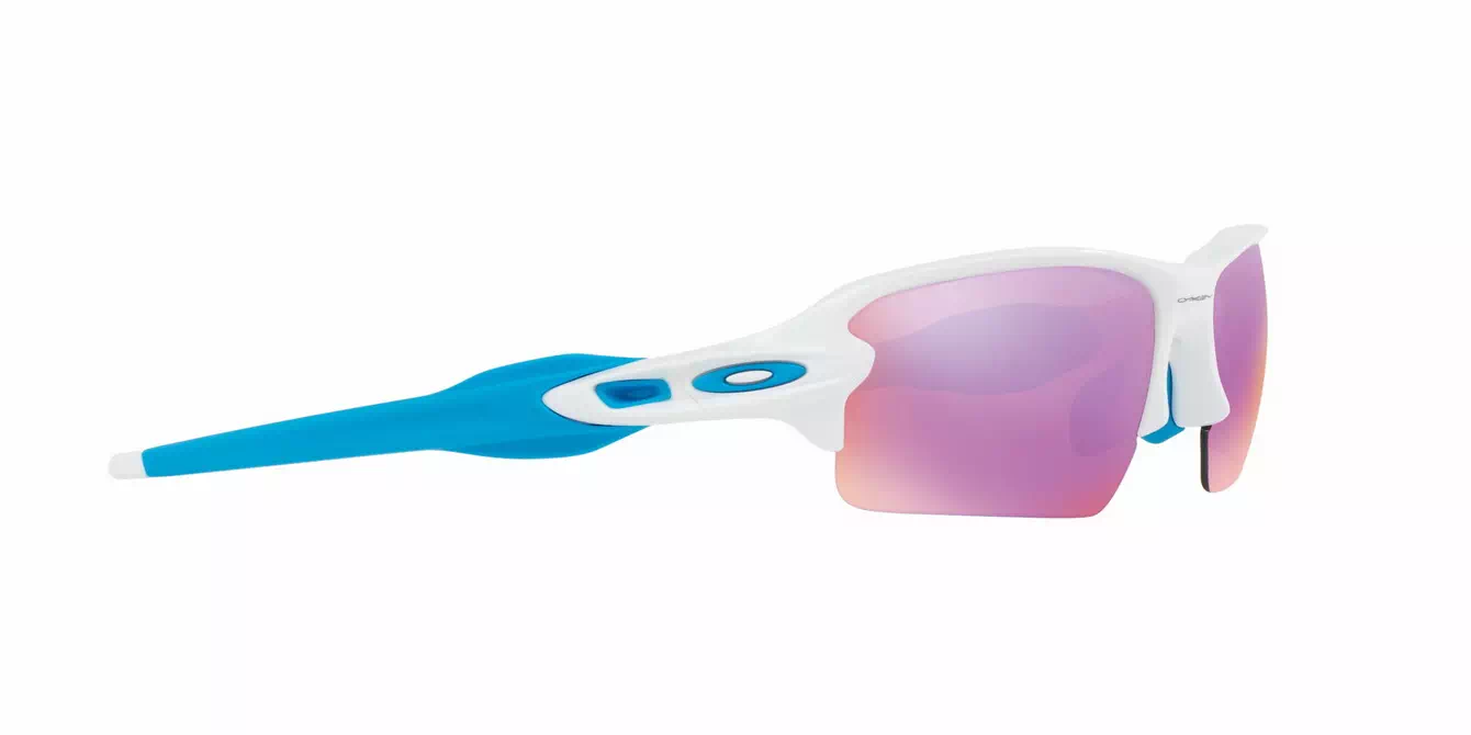 Oakley Prizm (A) Flak 2.0 Polished White W/ Prizm Golf (OO9271-17) s61