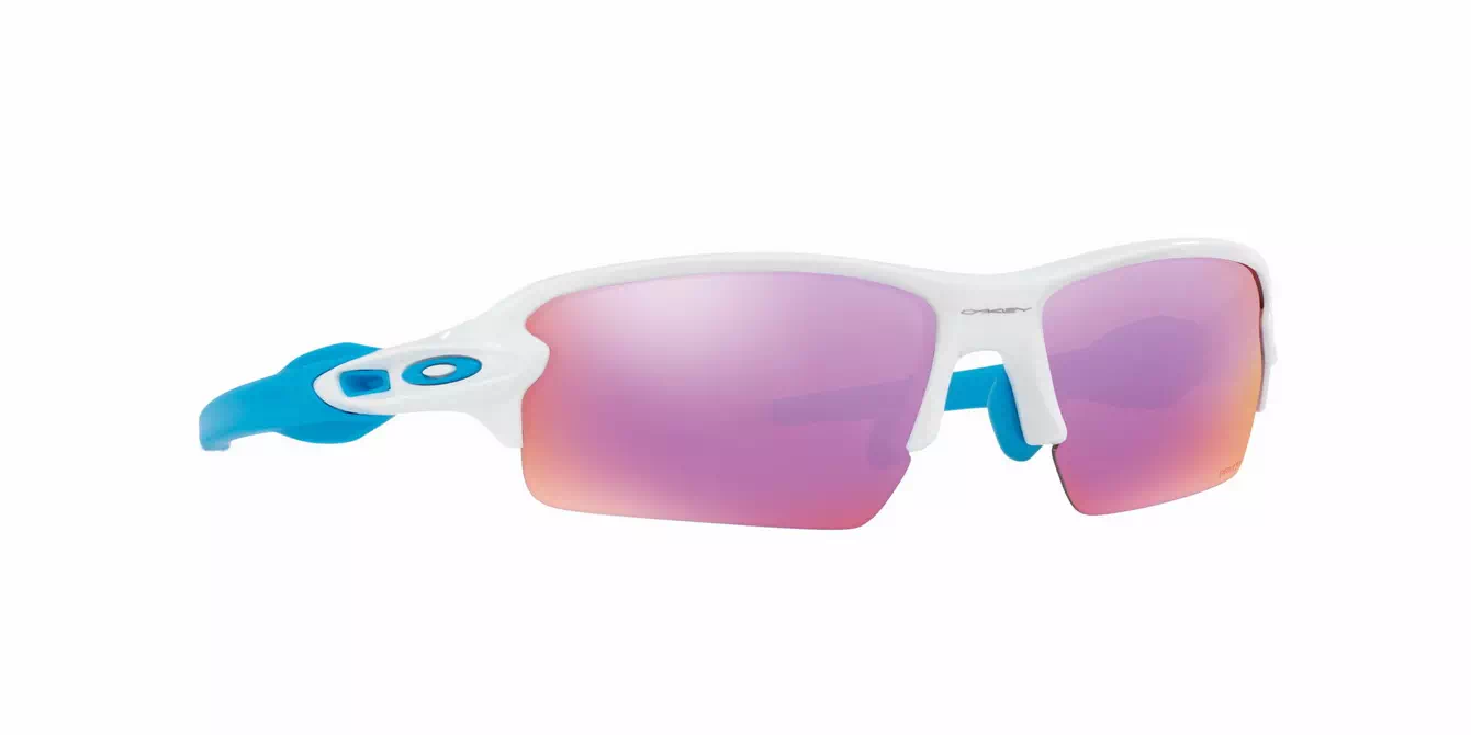 Oakley Prizm (A) Flak 2.0 Polished White W/ Prizm Golf (OO9271-17) s61