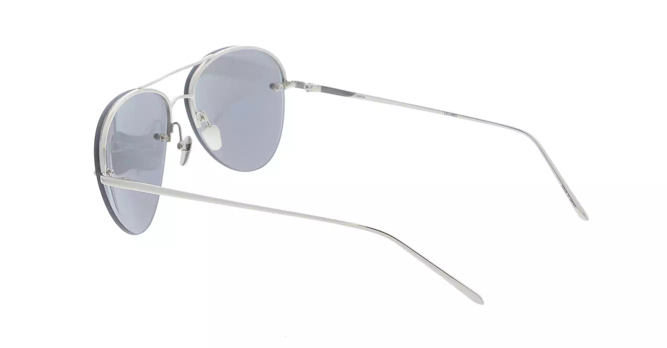 Linda Farrow LFL498 col 2 WHITE GOLD/PLATINUM