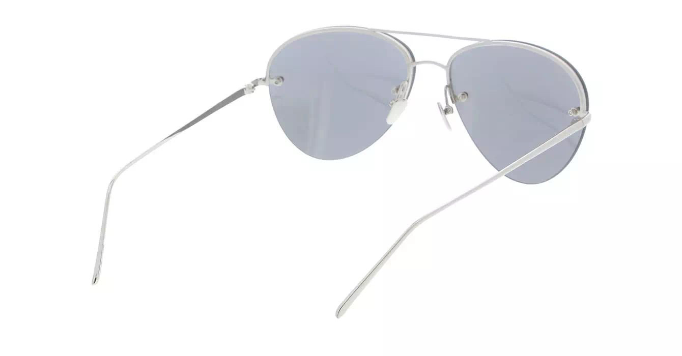 Linda Farrow LFL498 col 2 WHITE GOLD/PLATINUM