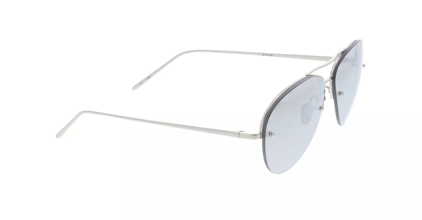 Linda Farrow LFL498 col 2 WHITE GOLD/PLATINUM