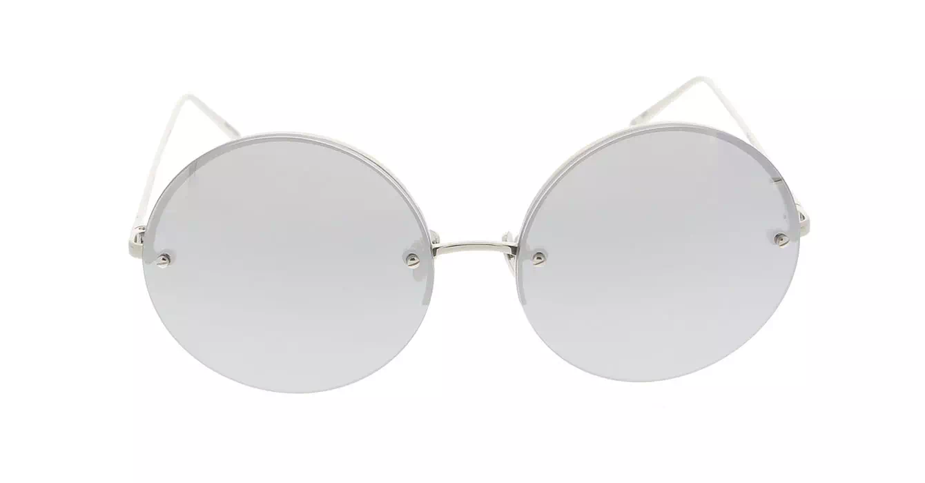 Linda Farrow LFL565 col 2 WHITE GOLD/PLATINUM
