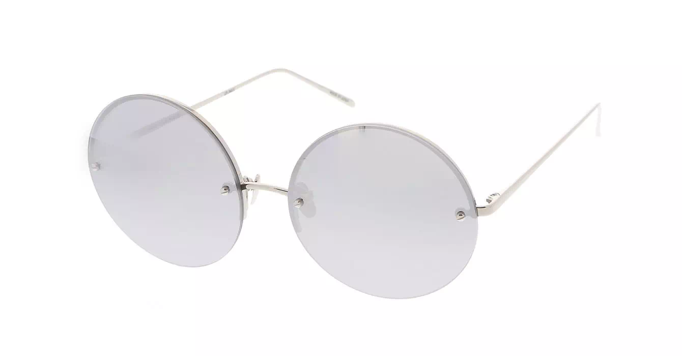 Linda Farrow LFL565 col 2 WHITE GOLD/PLATINUM