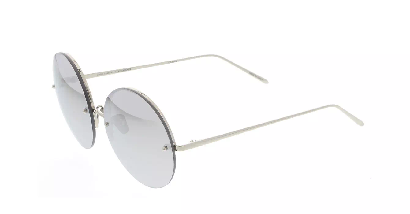 Linda Farrow LFL565 col 2 WHITE GOLD/PLATINUM
