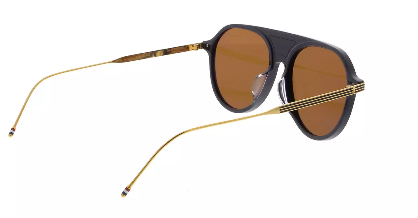 Thom Browne TB-809 col C-NVY-GLD