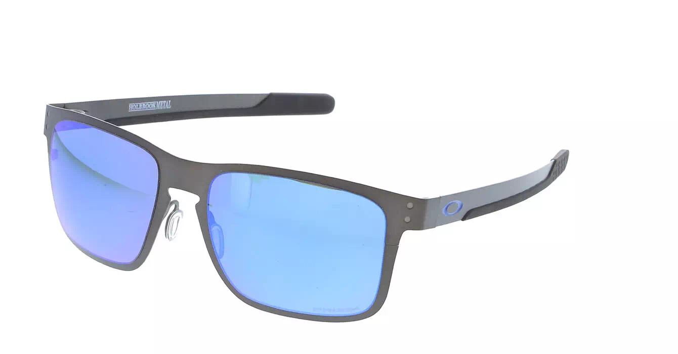 Oakley Holbrook Metal Mttgnmtl W/prizm Sapph Pol (OO4123-07) s55
