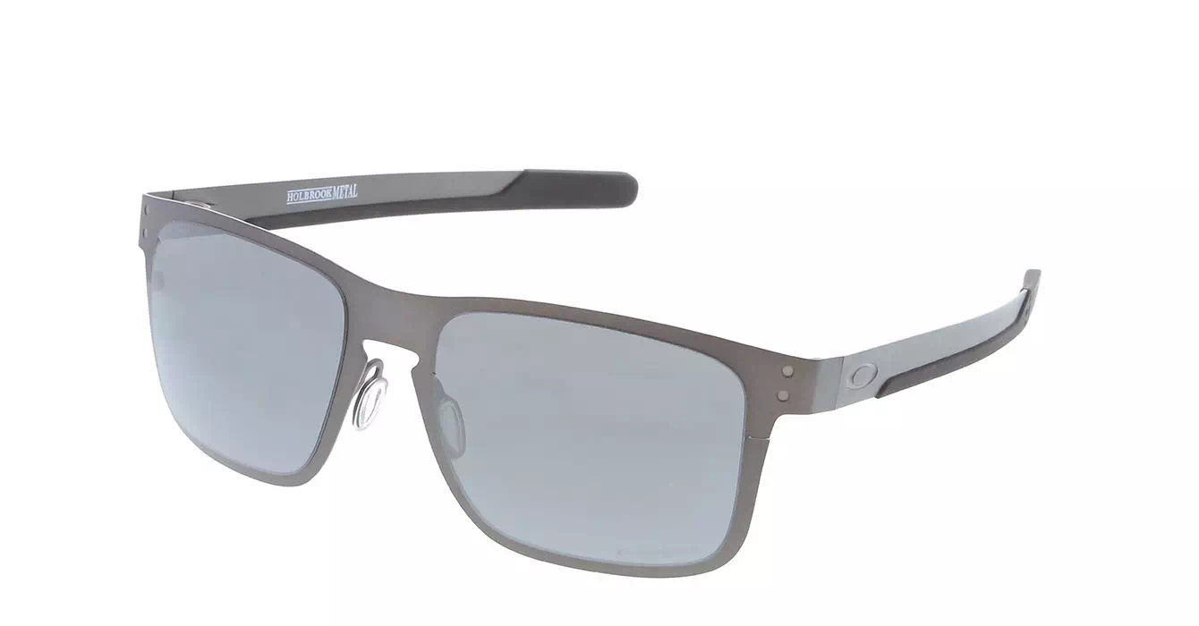 Oakley Holbrook Metal Mttgnmtl W/ Prizm Blk Pol (OO4123-06) s55