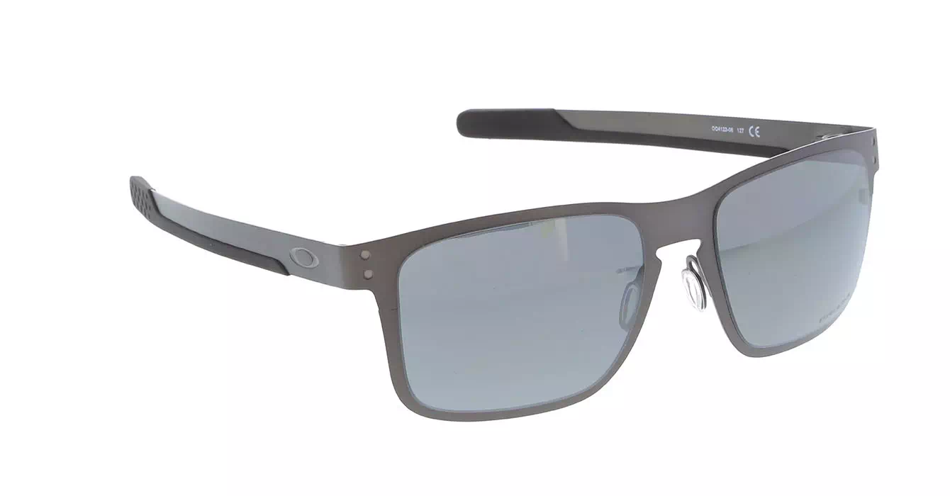 Oakley Holbrook Metal Mttgnmtl W/ Prizm Blk Pol (OO4123-06) s55