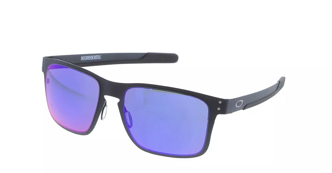 Oakley Holbrook Metal Mtt Blk W/+red Irid (OO4123-02) s55