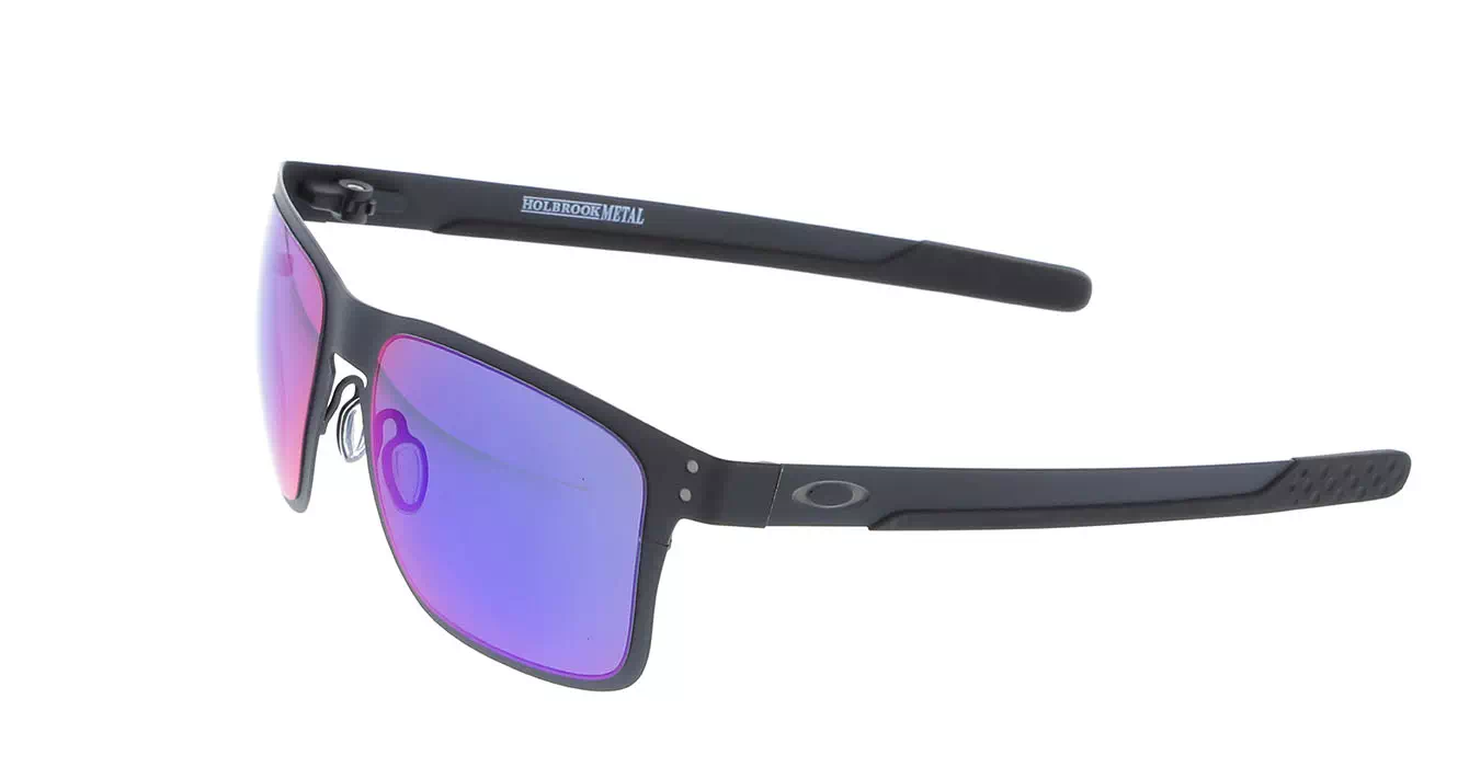 Oakley Holbrook Metal Mtt Blk W/+red Irid (OO4123-02) s55