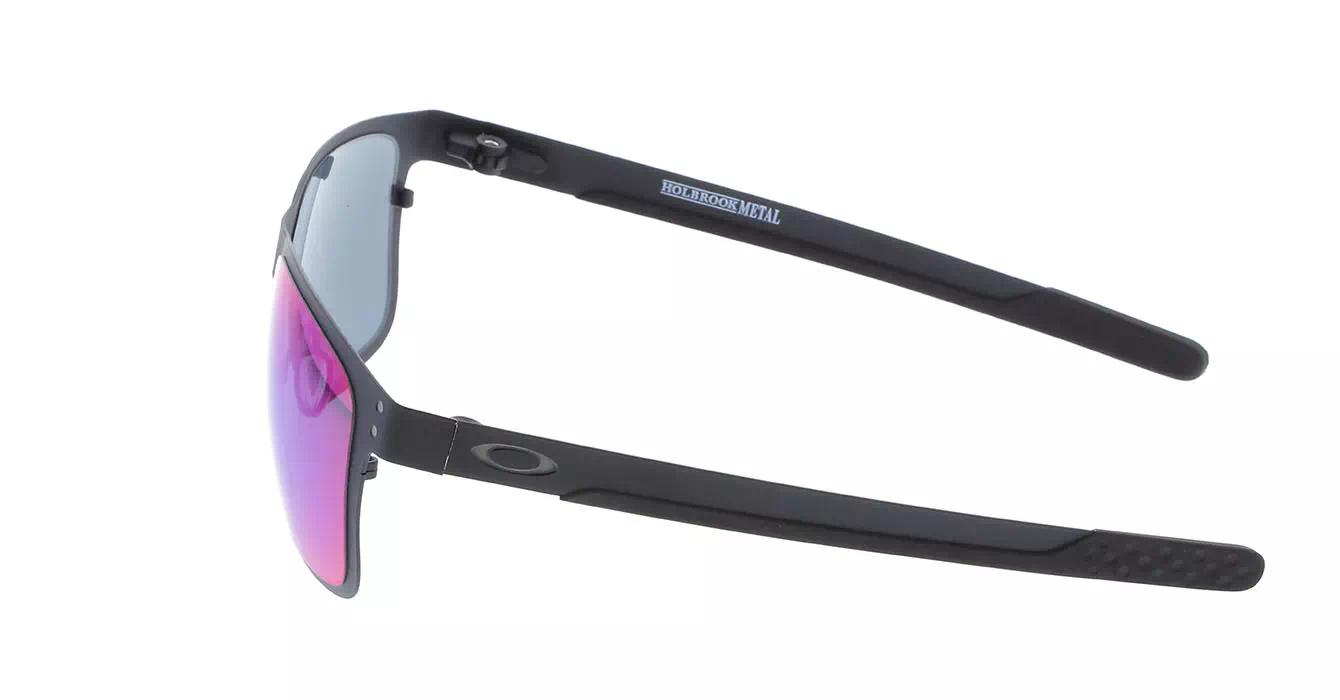 Oakley Holbrook Metal Mtt Blk W/+red Irid (OO4123-02) s55