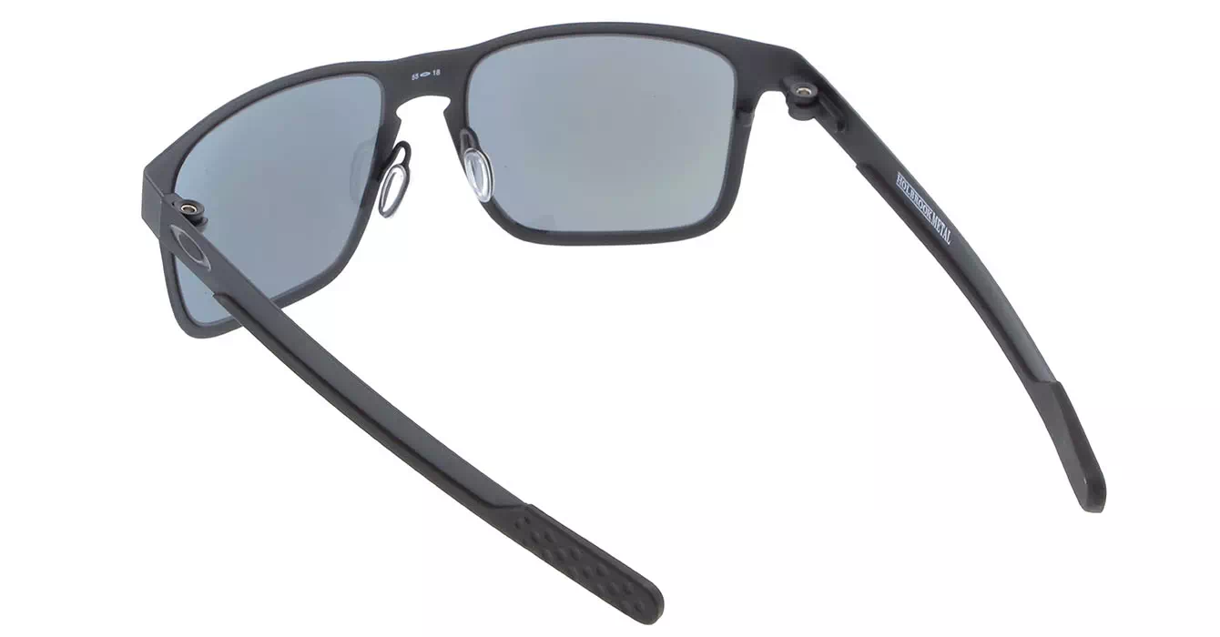 Oakley Holbrook Metal Mtt Blk W/+red Irid (OO4123-02) s55