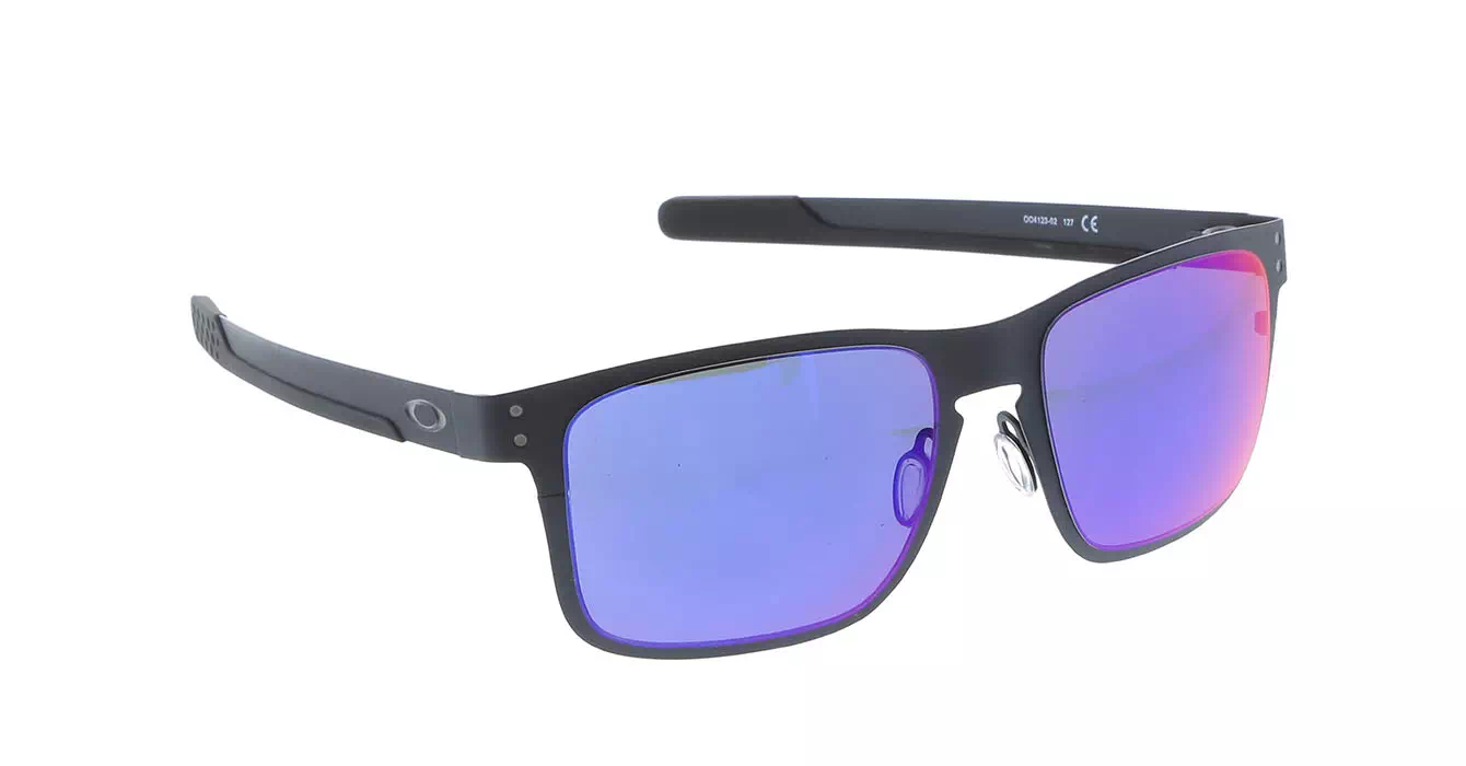 Oakley Holbrook Metal Mtt Blk W/+red Irid (OO4123-02) s55