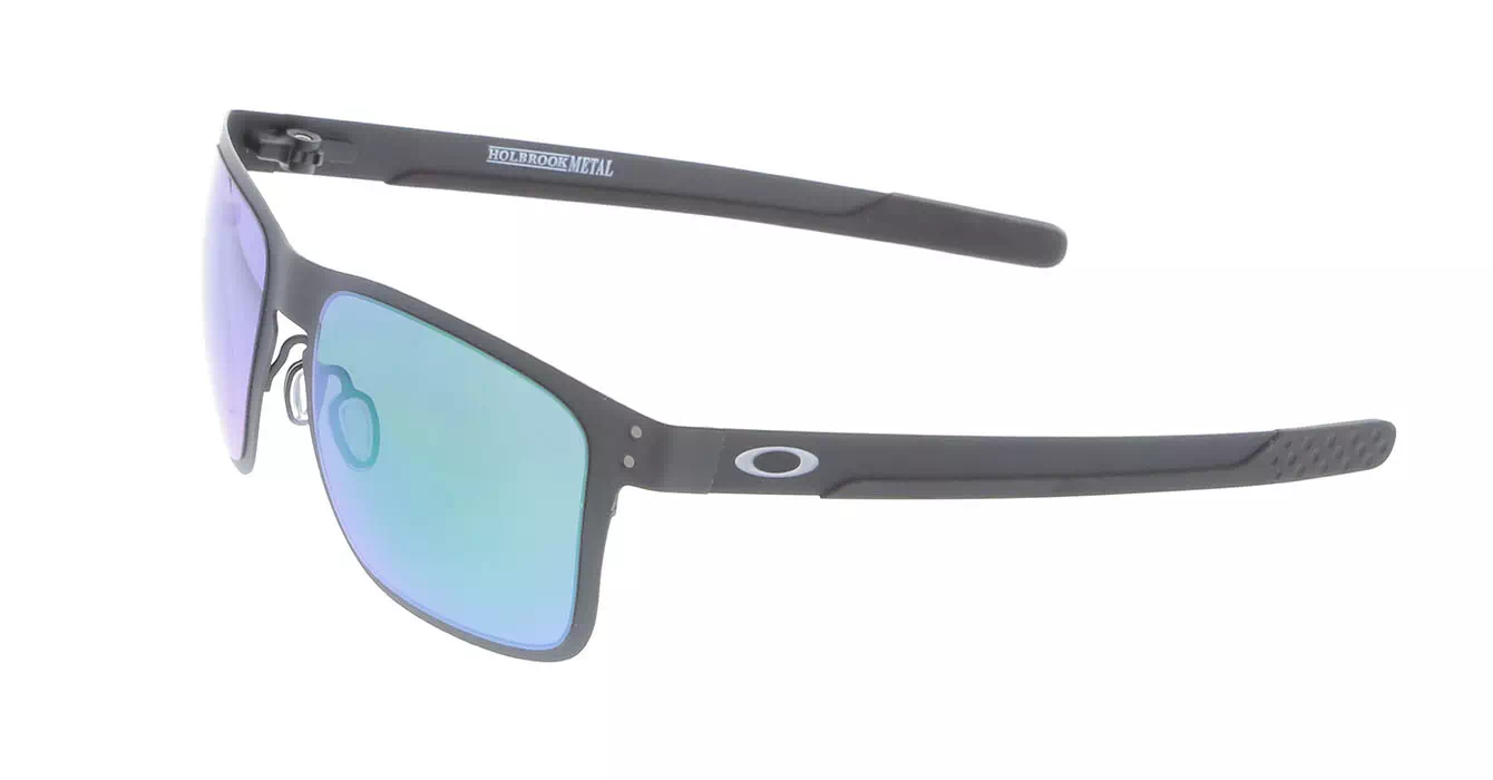 Oakley Holbrook Metal Mtt Blk W/ Jade Irid (OO4123-04) s55