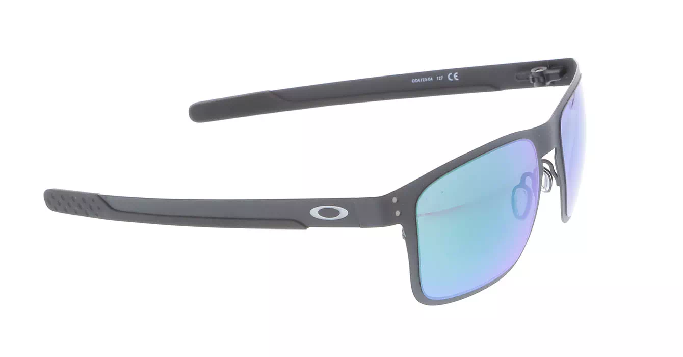Oakley Holbrook Metal Mtt Blk W/ Jade Irid (OO4123-04) s55