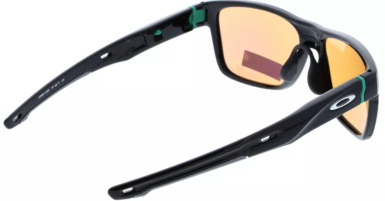 Oakley Prizm Crossrange (A) Polished Blk W/ Prizm Golf (OO9371-03) s57 + Extra Temple