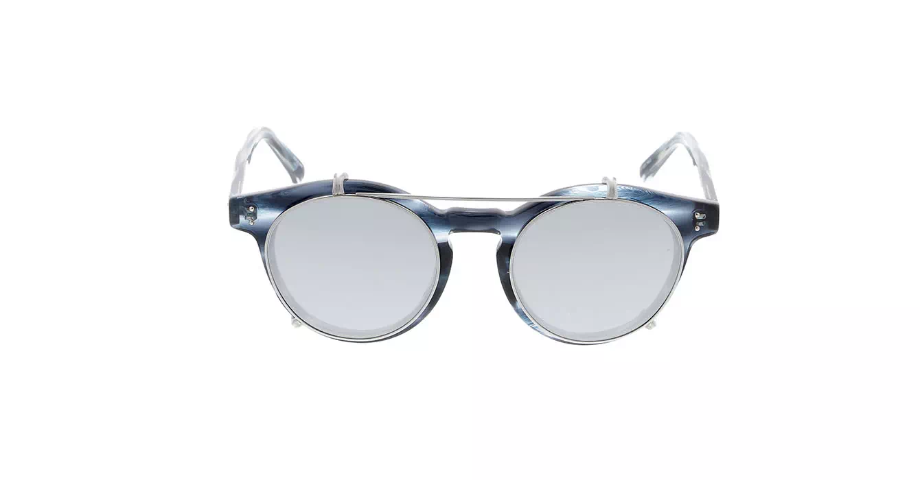 Linda Farrow LFL569 col 6 SUN COBALT/WHITE GOLD/PLATINUM