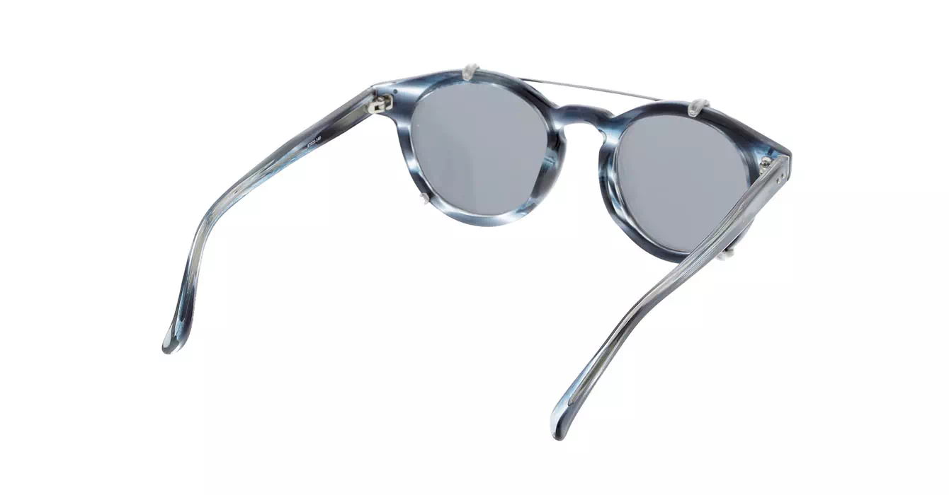 Linda Farrow LFL569 col 6 SUN COBALT/WHITE GOLD/PLATINUM
