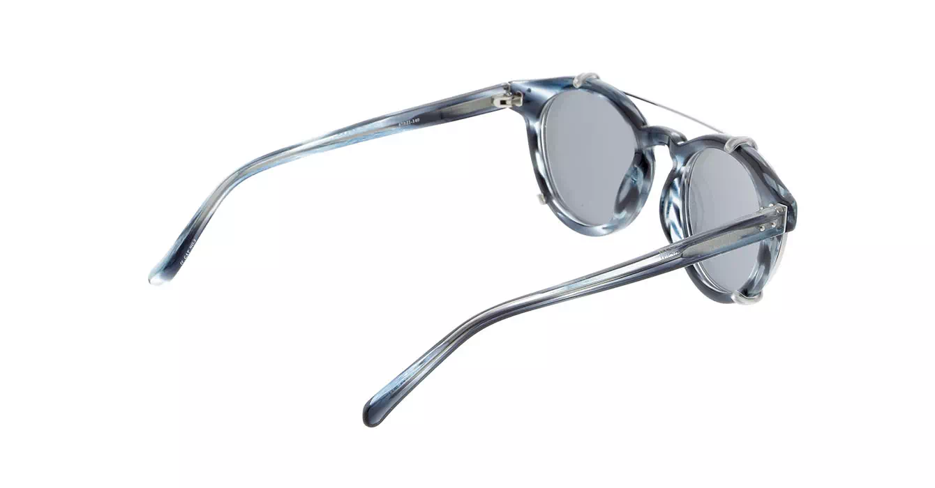 Linda Farrow LFL569 col 6 SUN COBALT/WHITE GOLD/PLATINUM