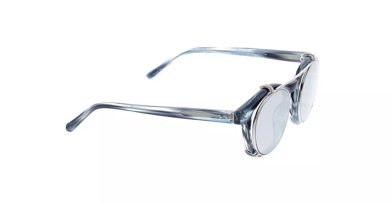 Linda Farrow LFL569 col 6 SUN COBALT/WHITE GOLD/PLATINUM