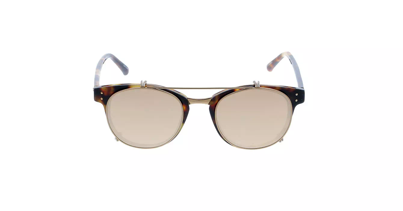 Linda Farrow LFL581 col 3 T-SHELL/ROSE GOLD/ROSE GOLD