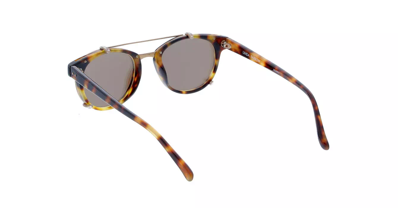 Linda Farrow LFL581 col 3 T-SHELL/ROSE GOLD/ROSE GOLD