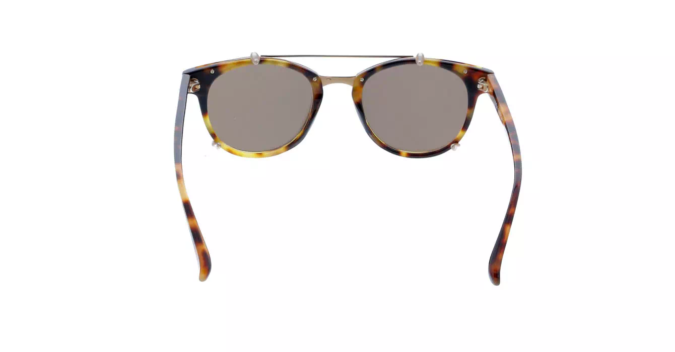 Linda Farrow LFL581 col 3 T-SHELL/ROSE GOLD/ROSE GOLD
